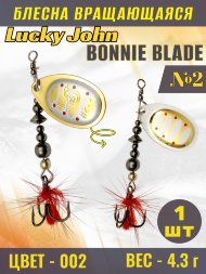 Блесна вращающаяся Lucky John BB02-002