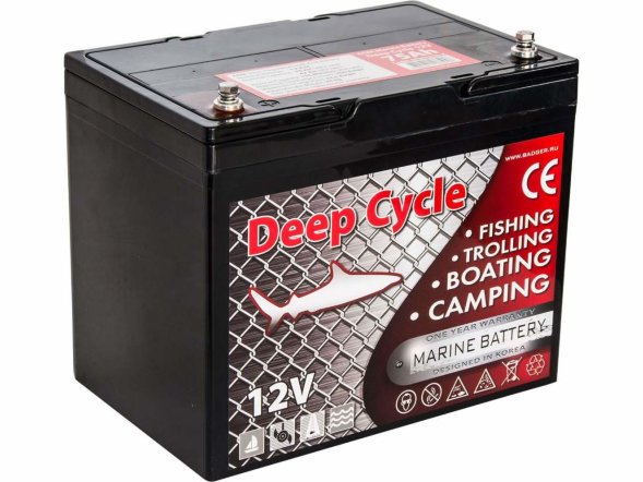 Аккумулятор Marine Deep Cycle AGM 12V 75Ah
