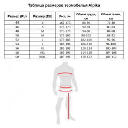 Термобелье ALPIKA Universal р.46