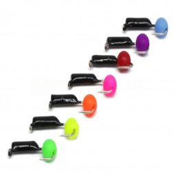 Мормышка вольфрамовая True Weight цена за 1 шт Гвоздешарик гв. d2.5 ядреный микс