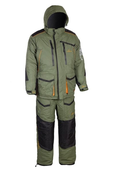 Костюм зимний Siberia хаки/черный тк. Breathable р.44-46 170-176 Huntsman