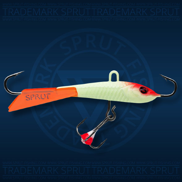 Балансир рыболовный для зимней рыбалки Sprut Hijaro №5 9г 50мм LM-UV