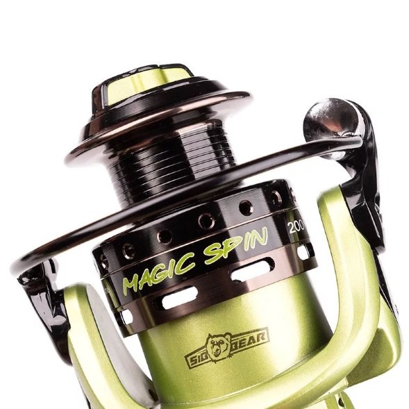 Катушка SIBBEAR MAGIC SPIN 5000 7+1, передний фрикцион