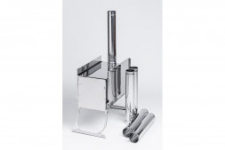 Печь Экономка Инвент малая со стацион. экранами+короб д/камней 330*230*230мм