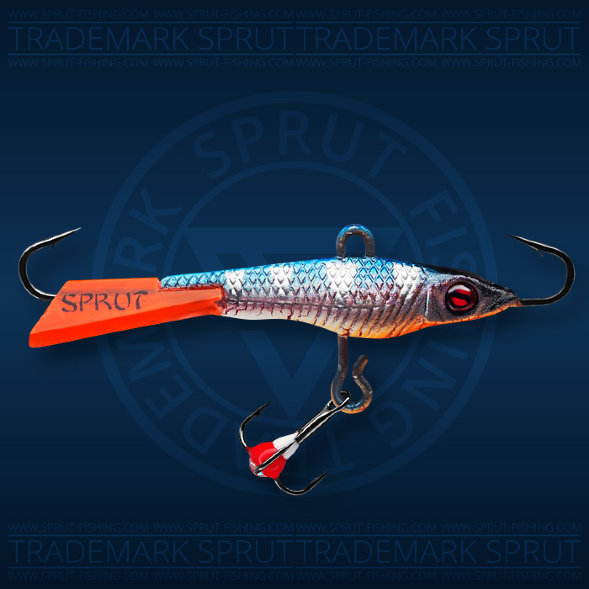 Балансир рыболовный для зимней рыбалки Sprut Shimo №3 7г 45мм SBP-UV-3D