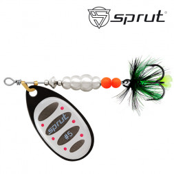 Блесна Sprut Alba Ball System Spinner №5 19г/BKS1
