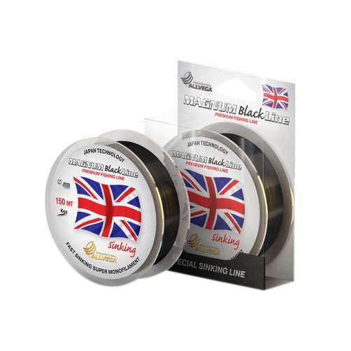 Леска ALLVEGA Magnum Black Special sinking 0.16 150м