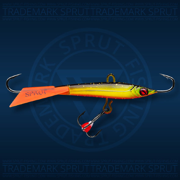 Балансир рыболовный для зимней рыбалки Sprut Hiko №3 7г 45мм YBK