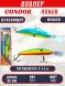 Воблер CONDOR Roker Minnow размер 88 мм, вес 12.0 гр, заглубление 0-1.5 m, цвет 513