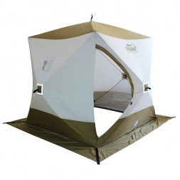 Палатка зимняя куб Следопыт Premium 3-х местная 3-х слойная PF-TW-13