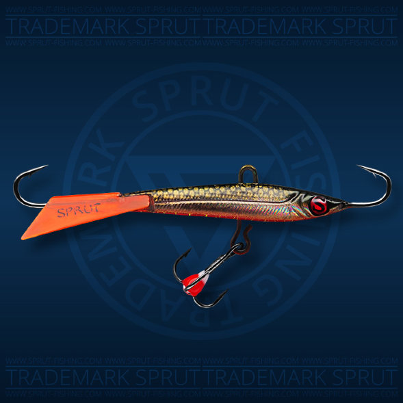 Балансир рыболовный для зимней рыбалки Sprut Hiko №5 11г 55мм GRL-3D